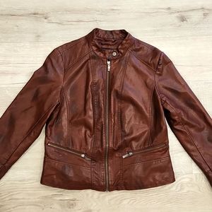 Bernardo Women's Faux Leather Jacket